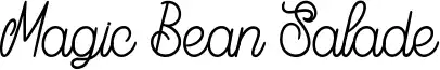 Magic Bean Salade