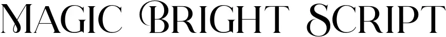 Magic Bright Script