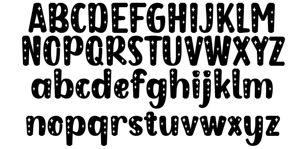 Magic Staryfont specimens