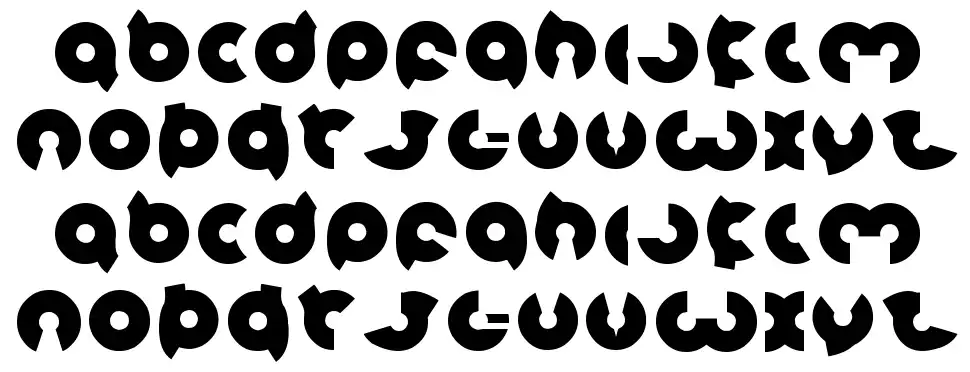 Magnetfont specimens