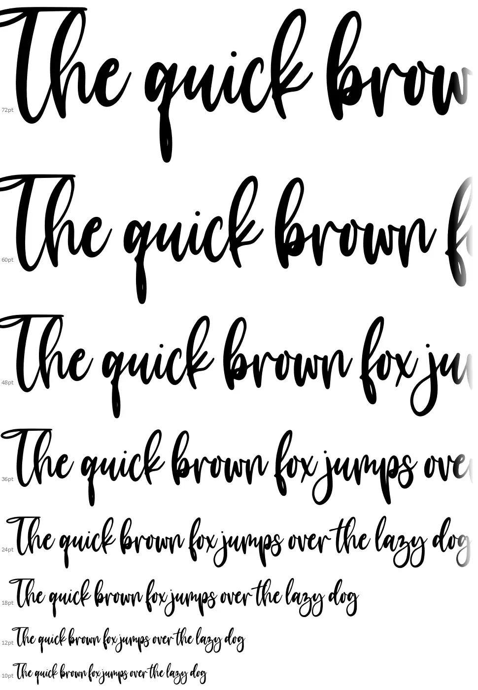 Make Cakefont waterfall