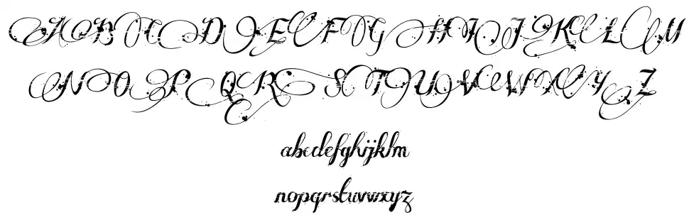 Many Weatzfont specimens