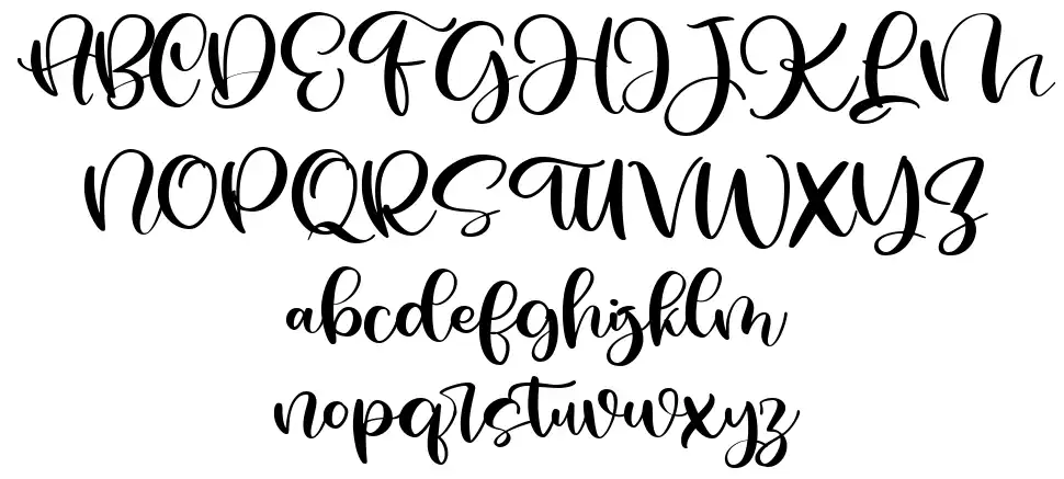 Maratusfont specimens
