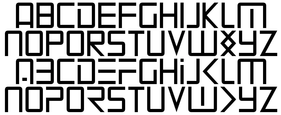Mars Missionfont specimens