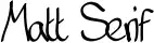 Matt Serif