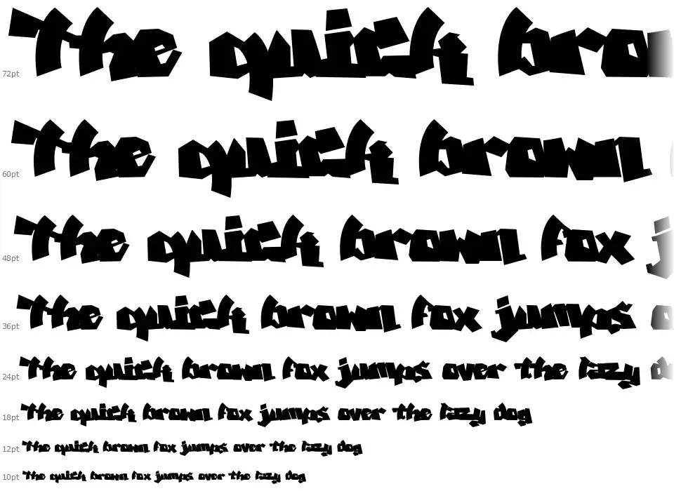 Mawns Graffitifont waterfall
