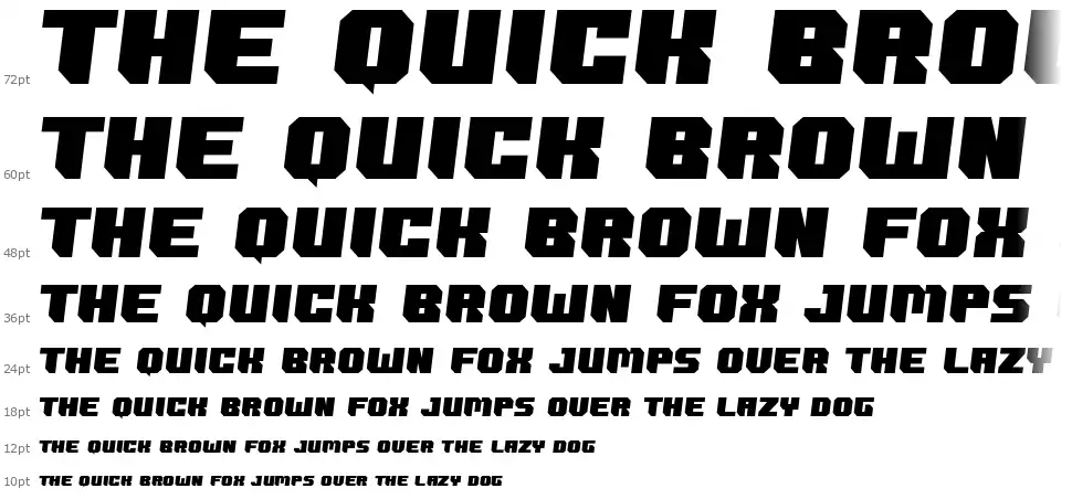 Maxdrivefont waterfall