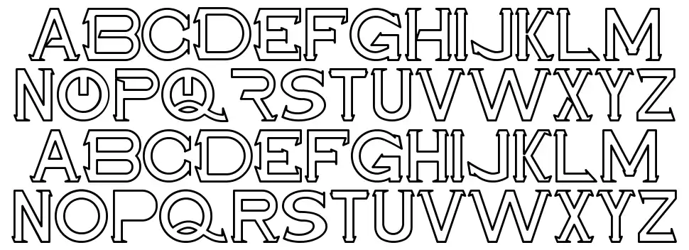 Maxwell Leonardfont specimens