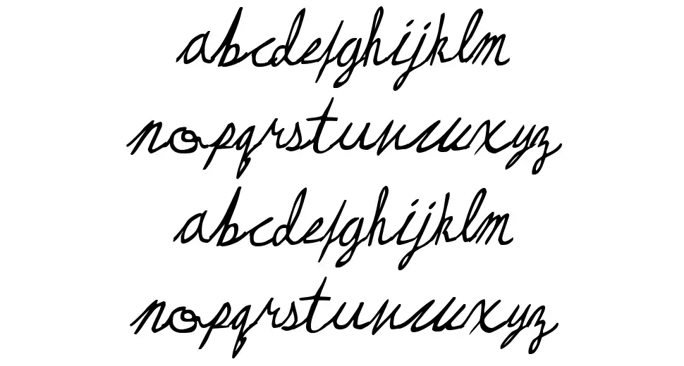 May Queenfont specimens