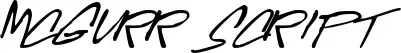 McGurr Script