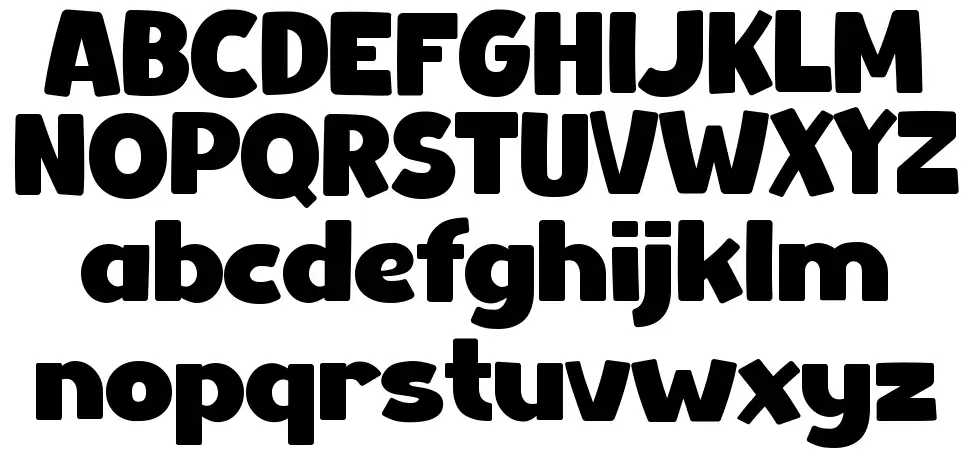 Meatballfont specimens