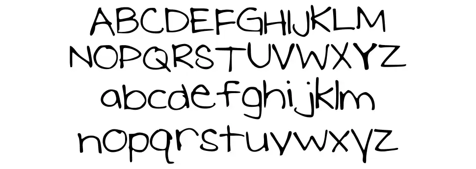 Meghans Font 2font specimens