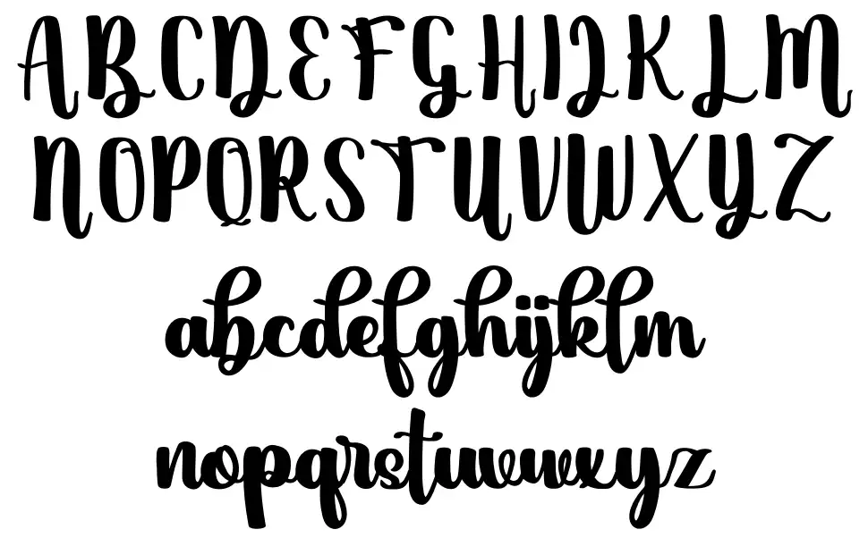 Melly Dreamfont specimens