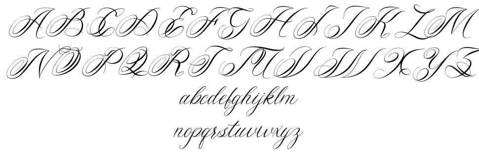 Melody of Lovefont specimens
