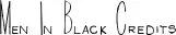 Men In Black Credits