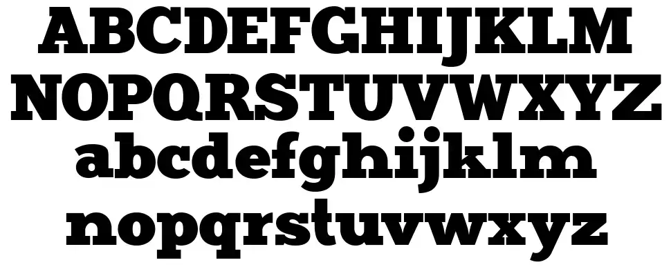 Meritfont specimens