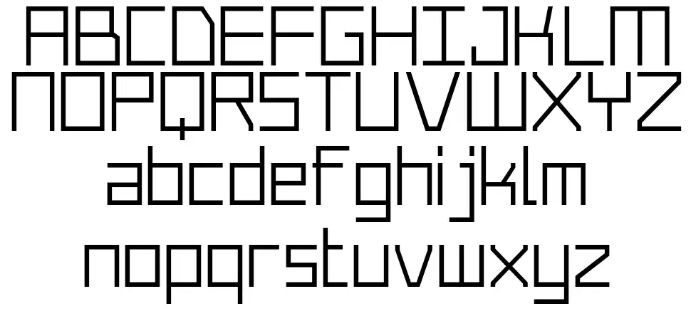 Merubotfont specimens