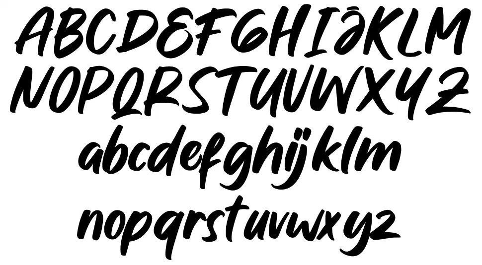 Milesbingofont specimens