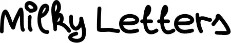 Milky Letters