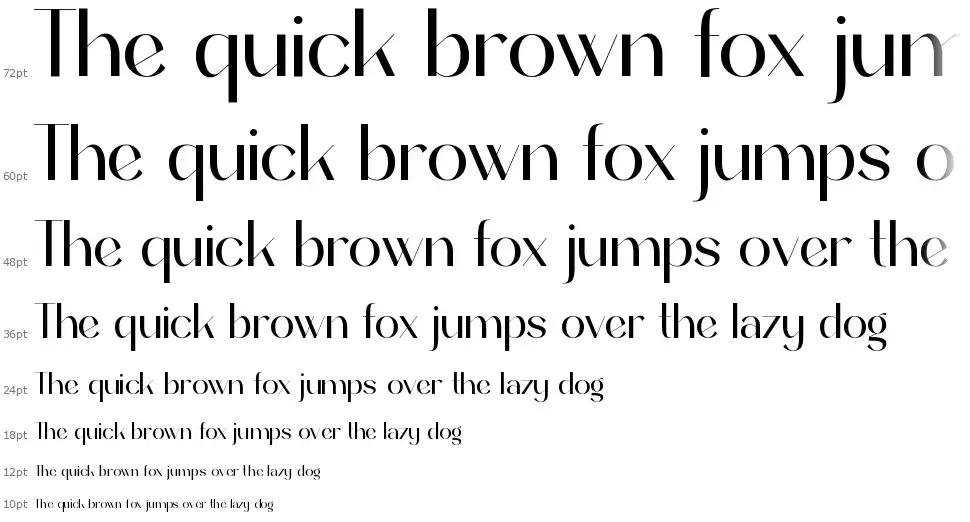 Mimosafont waterfall