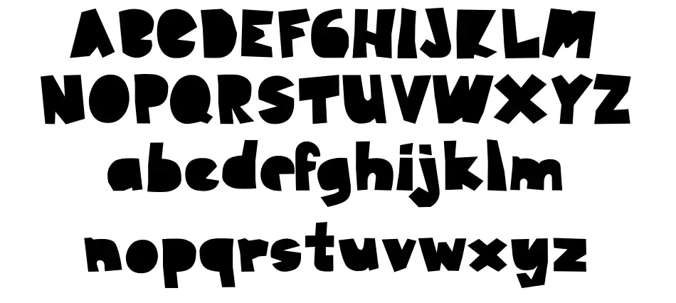 Minatorfont specimens