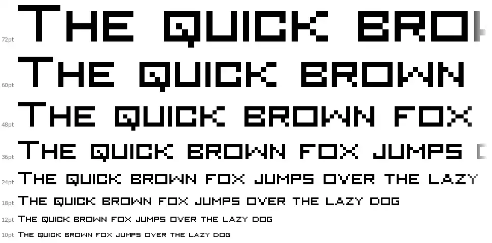 MiniKongofont waterfall