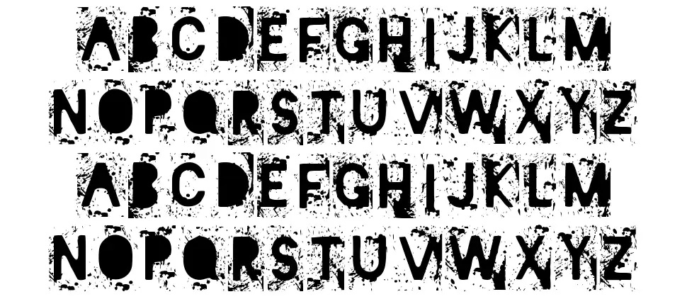 Mister Mansonfont specimens