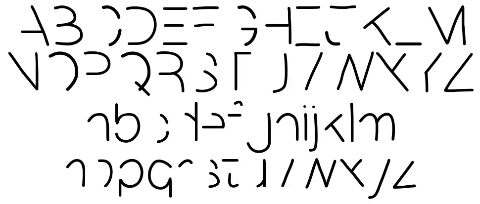 Mix Partialfont specimens