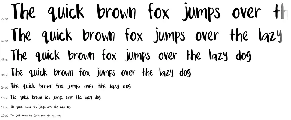 Mix Quixoticfont waterfall