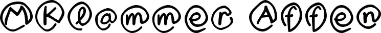 MKlammer Affen