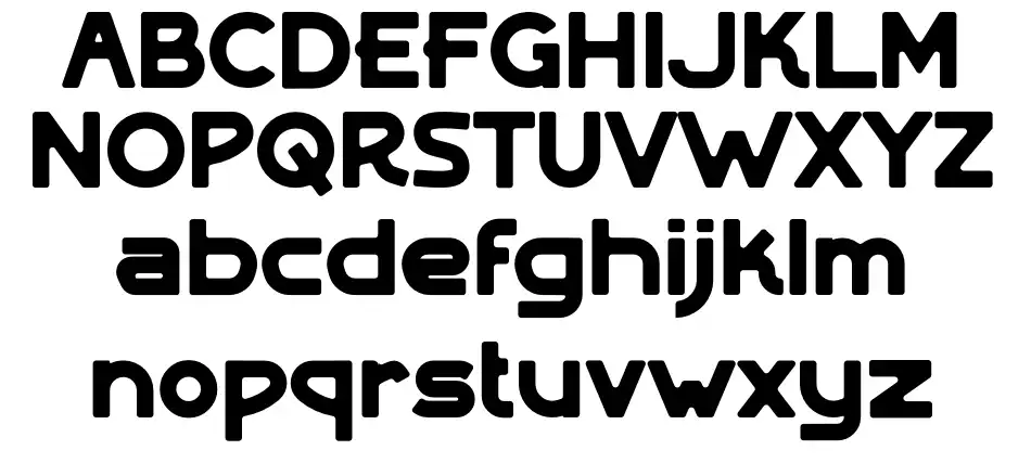 Mobiel Spécimens Mobielfont specimens