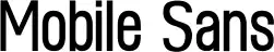 Mobile Sans