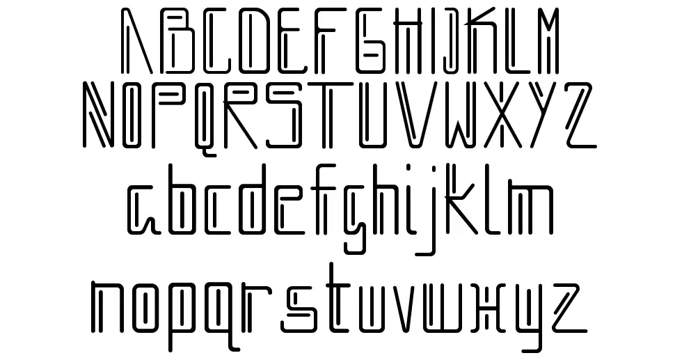 Mobotofont specimens