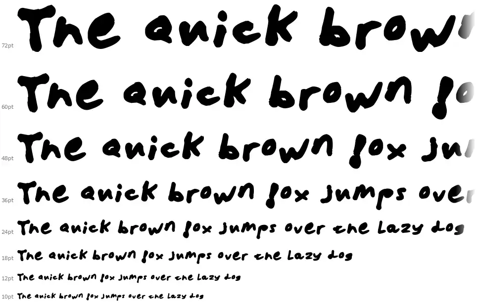 Mockupfont waterfall