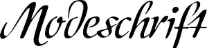 Modeschrift