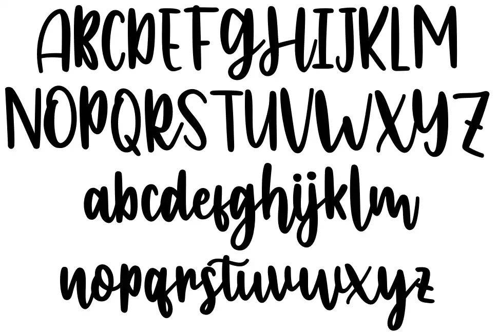 Mom Craftsfont specimens