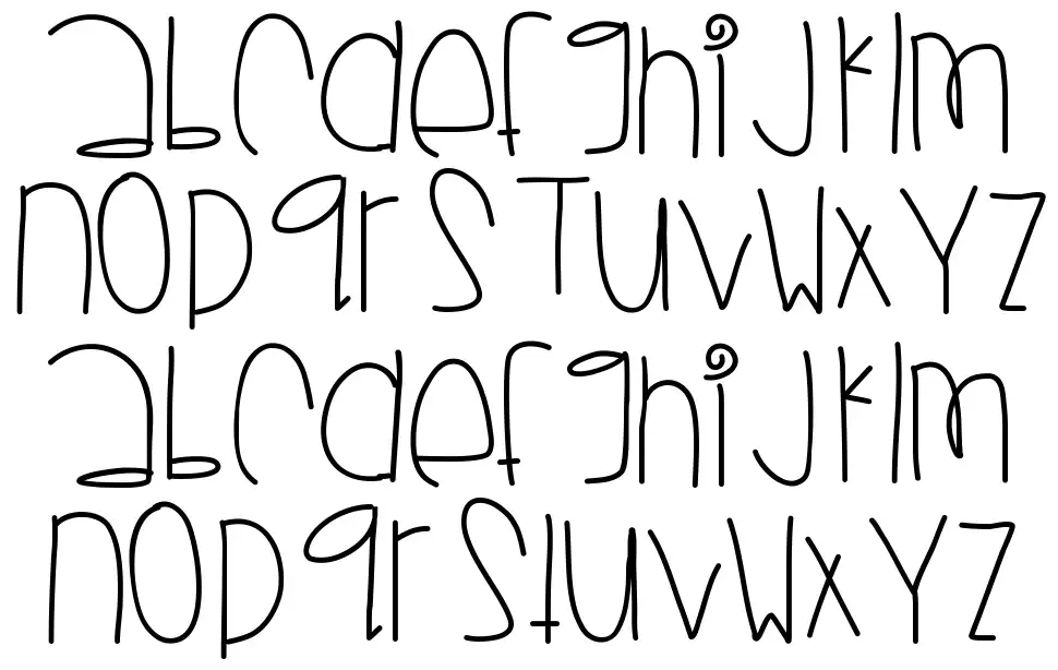 Monkey Wishesfont specimens