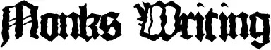 Monks Writing