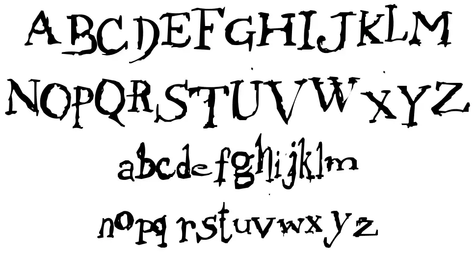 Morphine Jackfont specimens