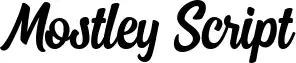 Mostley Script