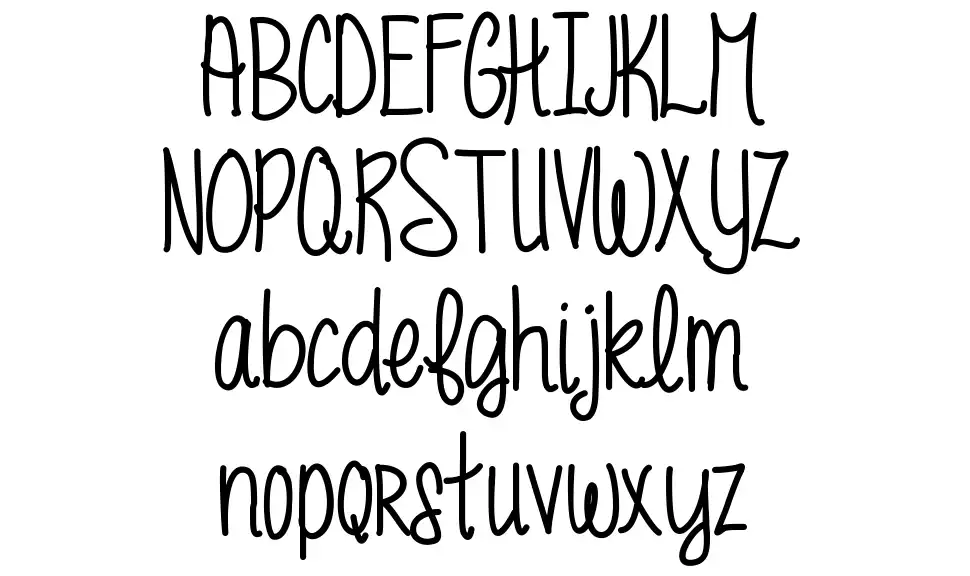 MRF Funky Freshfont specimens