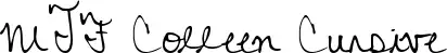 MTF Colleen Cursive