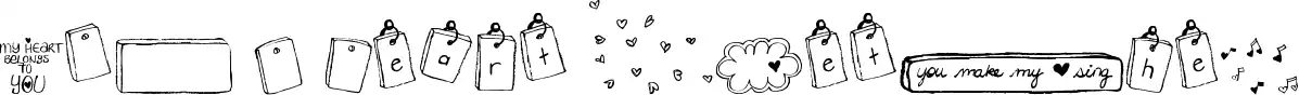 MTF I Heart Sketches