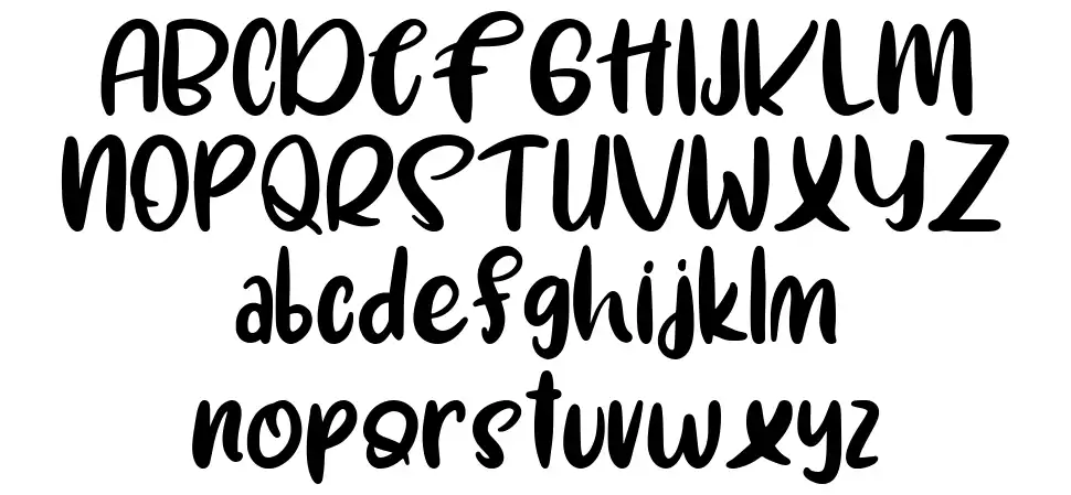 Mystikalfont specimens