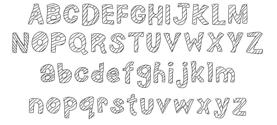 Nerd plus Dork=Norkfont specimens