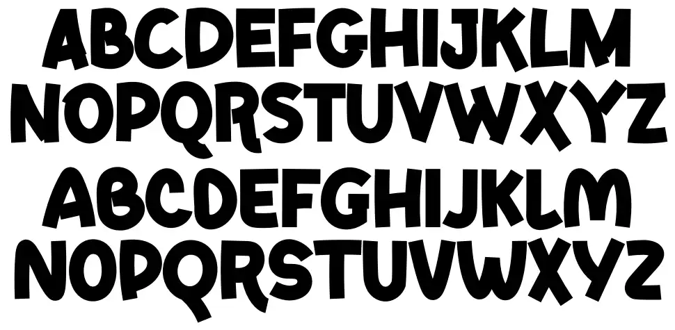 Nestingfont specimens