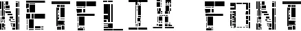 Netflix Font
