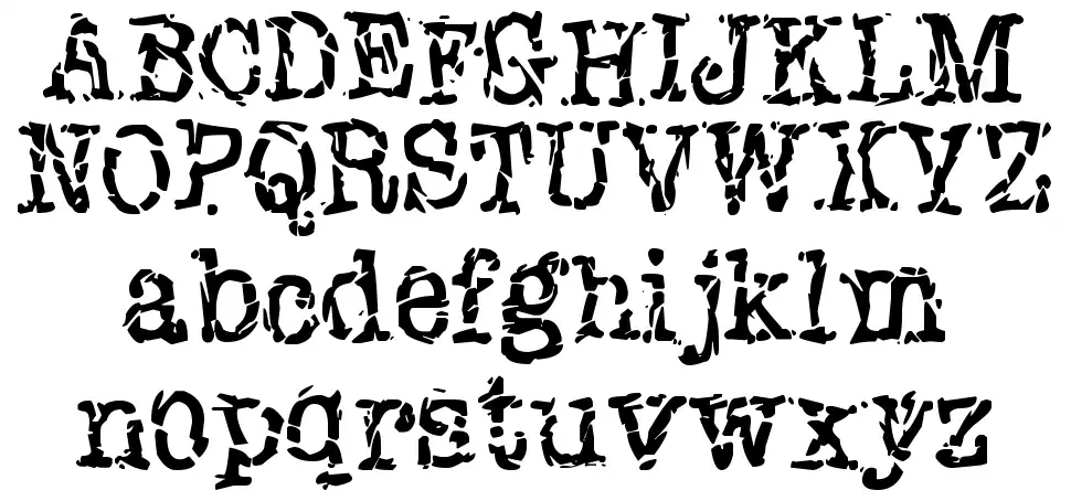 New York Punkfont specimens