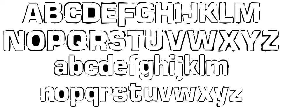 Newstilefont specimens