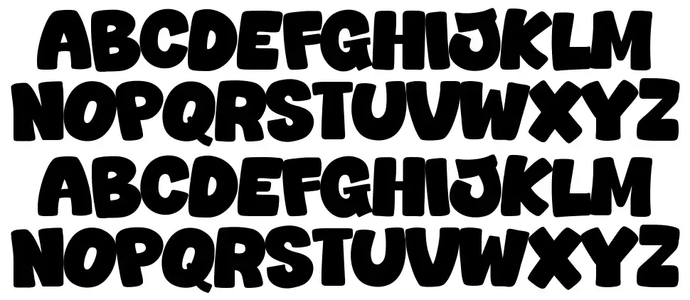 newyear goofont specimens